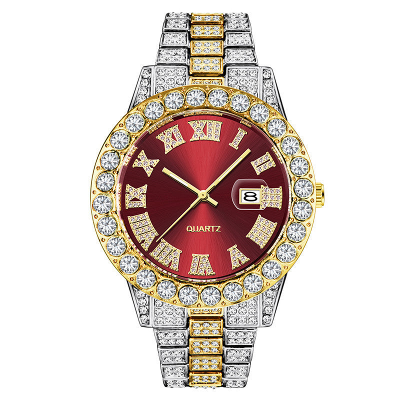 Kavio Men's Fashion Personality Affordable Luxury Alloy Watch