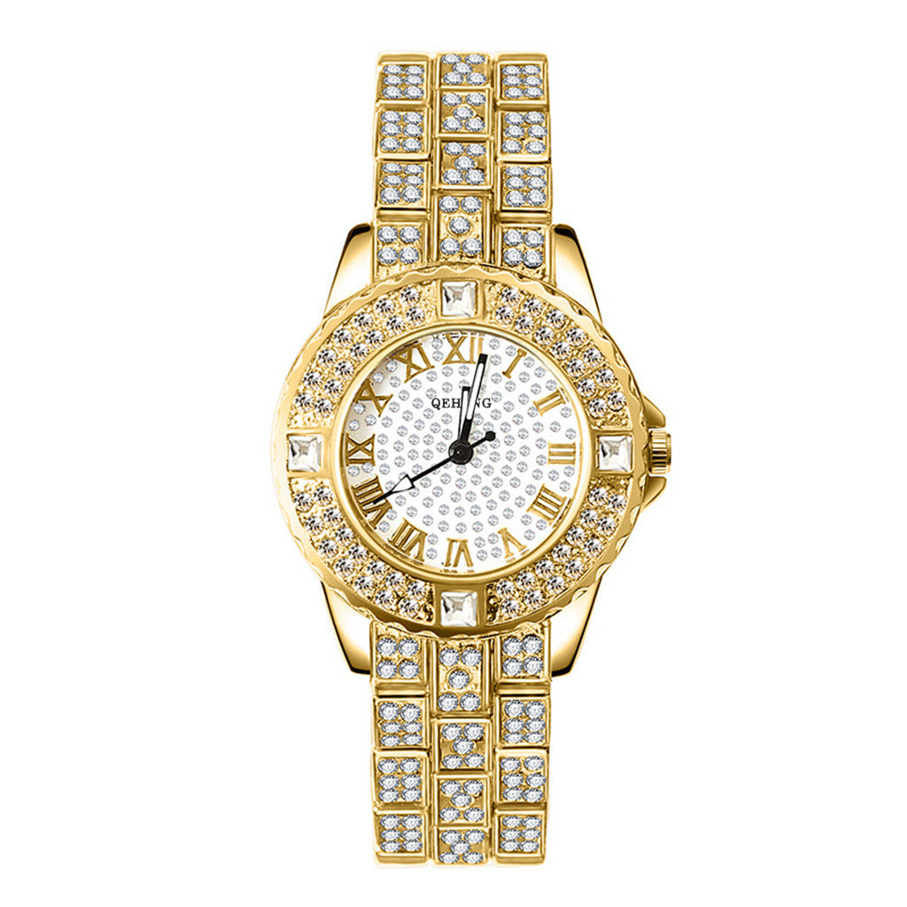 Kavio New Women's Suit Bracelet Fashion Exquisite With Diamond English Watch