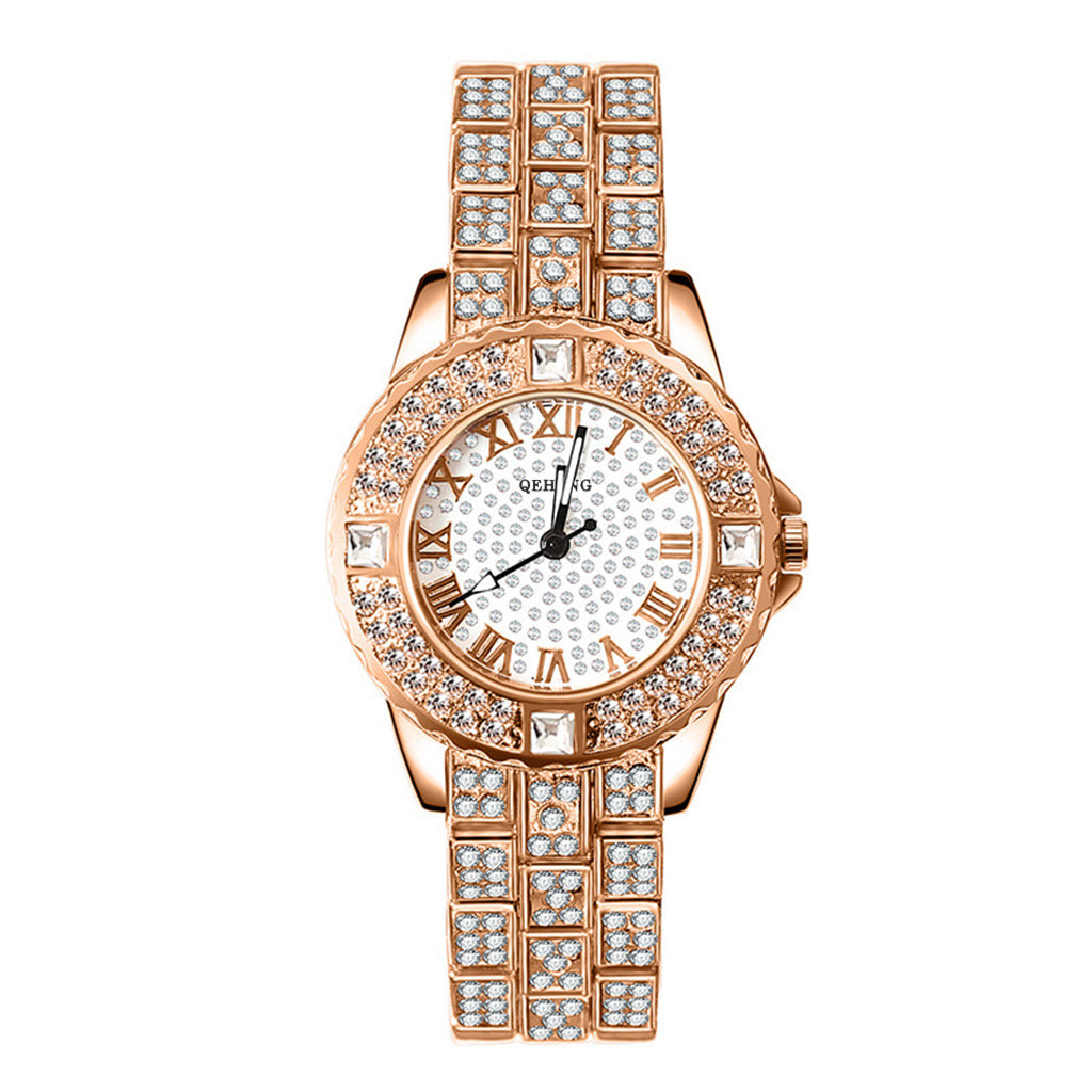 Kavio New Women's Suit Bracelet Fashion Exquisite With Diamond English Watch
