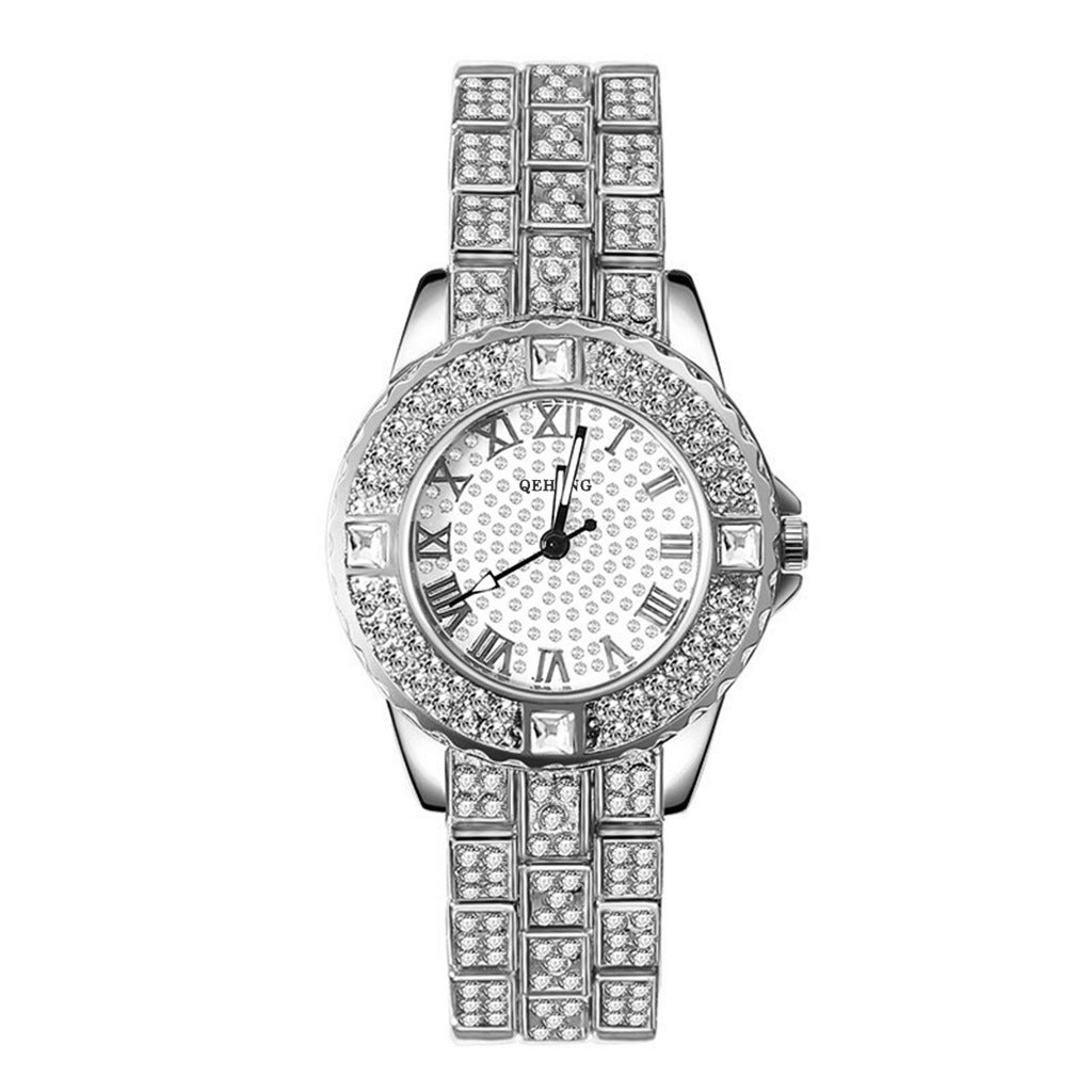 Kavio New Women's Suit Bracelet Fashion Exquisite With Diamond English Watch