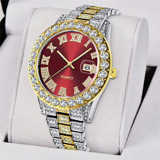 Kavio Men's Fashion Personality Affordable Luxury Alloy Watch
